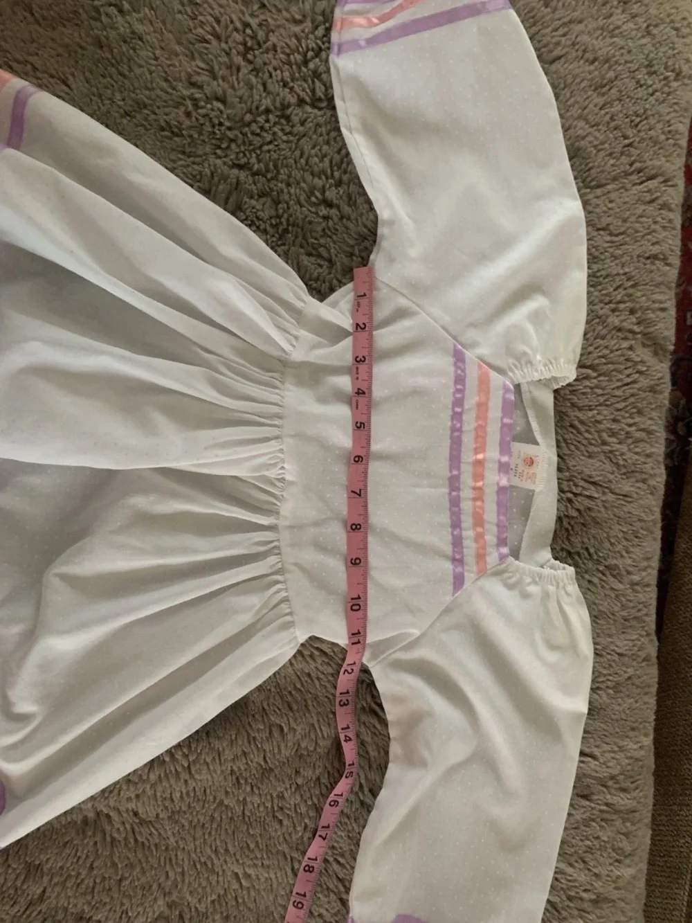 Vintage Love Brand The Ribbon Dress Girls Size 5 *Missing Belt Made In USA
